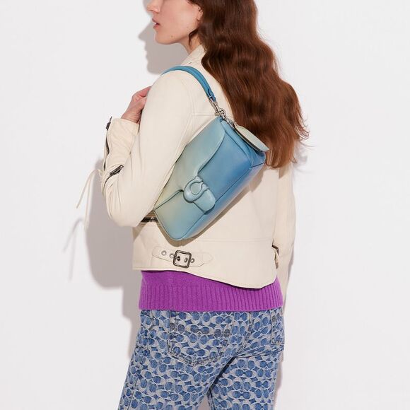 ALMOST PERFECT Coach Pillow Tabby Shoulder Bag 26 With Ombre - Picture 6 of 8